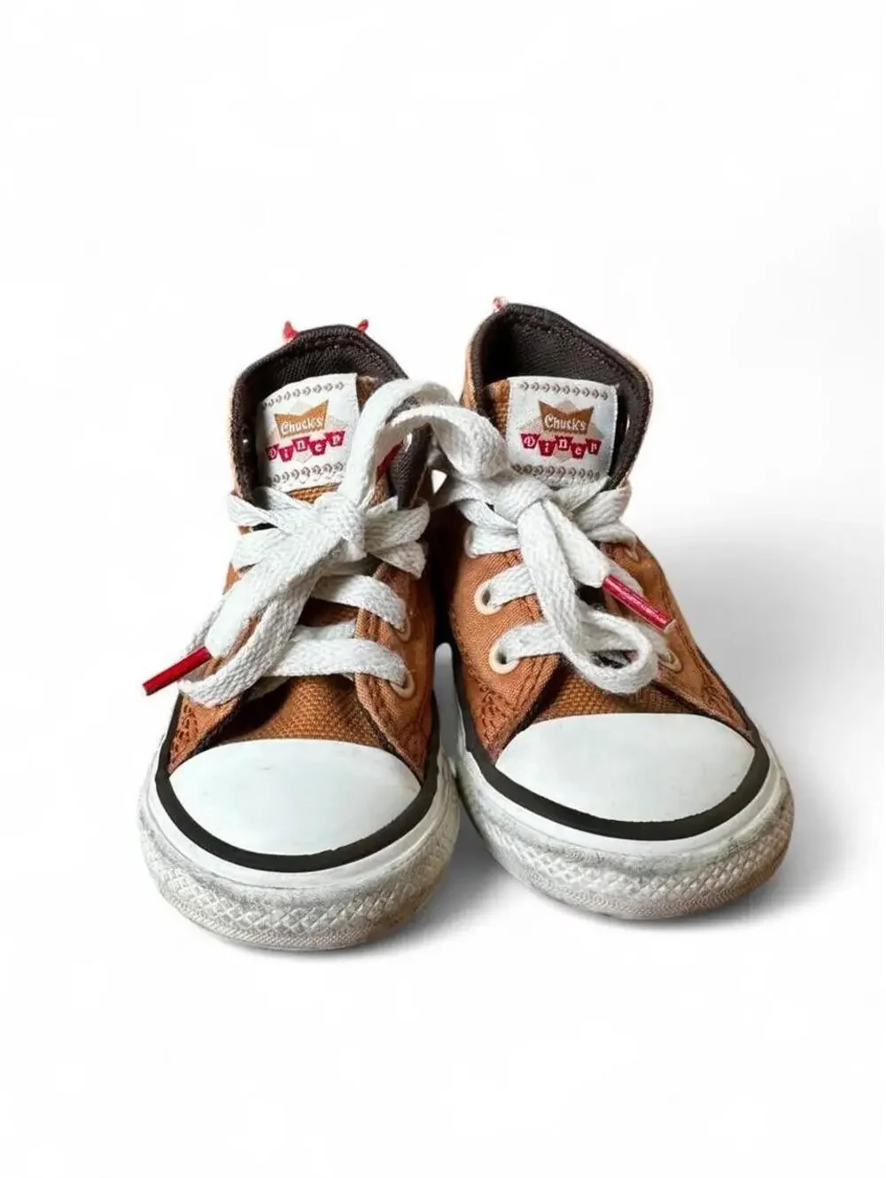 Converse All Star kids Christmas sneakers with gingerbread & cookies theme